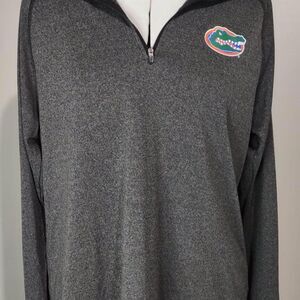 XXL/ 2X Colosseum Gators Long Sleeve Gray Pullover C3492